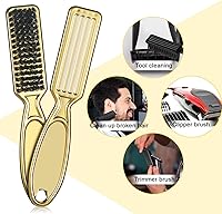 Vista 2 de Cepillo de limpieza de cuchilla de cortadora de pelo Cepillo de limpieza de nylon Cepillo de uñas recortadora Herramienta de cepillo de limpieza