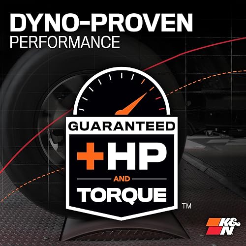 Miniatura 3 de K&N Sistema de admisión de aire frío: Filtro de aire de alto flujo, aumenta el rendimiento y remolque: Compatible con Chervolet/GMC Silverado 2500 y