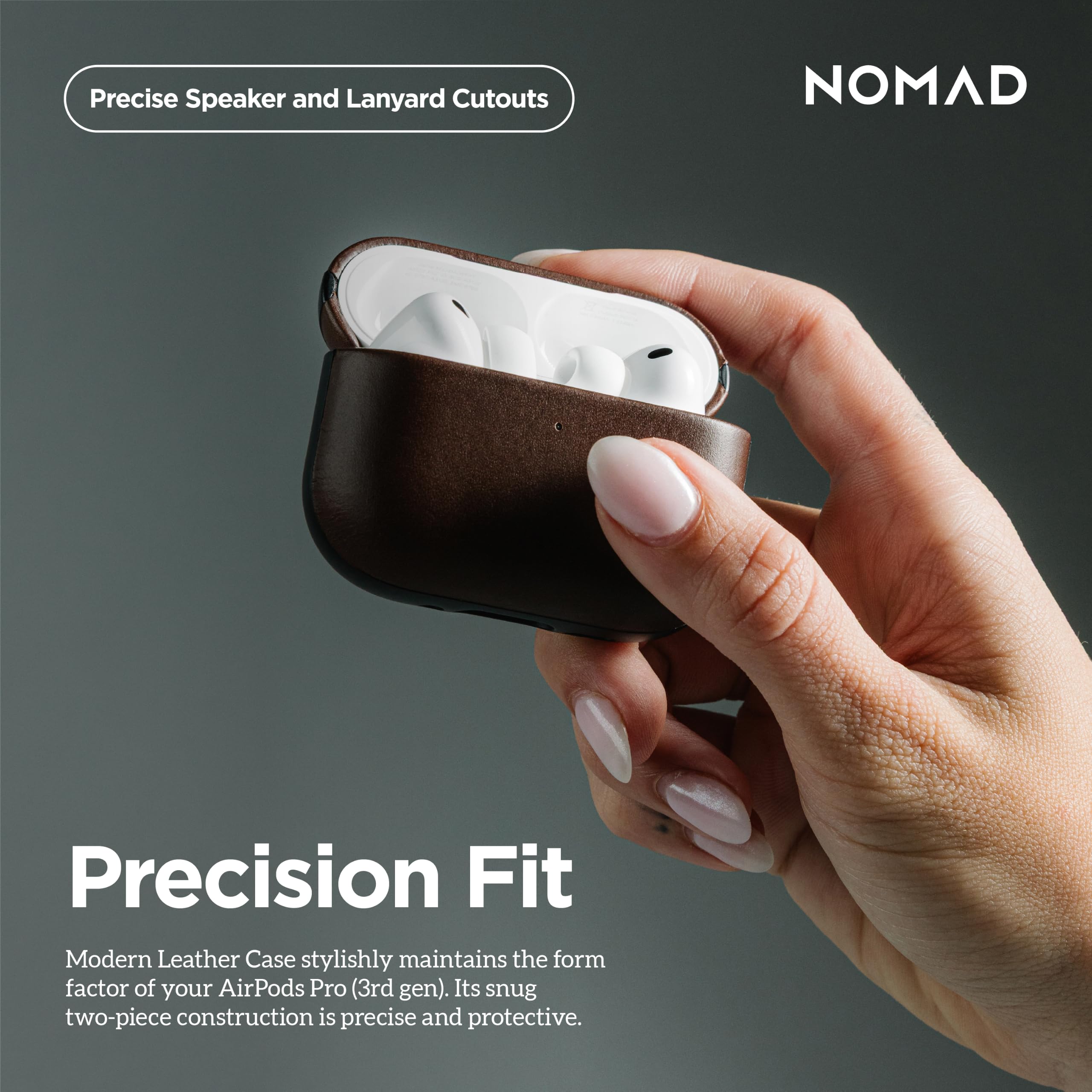 Amazon | [NOMAD] ノマド モダンレザーケース | Airpods Pro 3