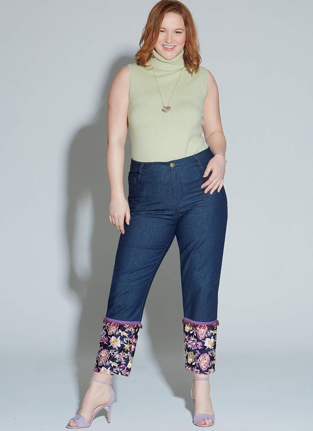 McCall's Patterns McCall's M7814 Women's Bell Bottom and Straight Fit Pants Sewing Patterns, Plus Sizes 18W-24W, 18W-20W-22W-24W