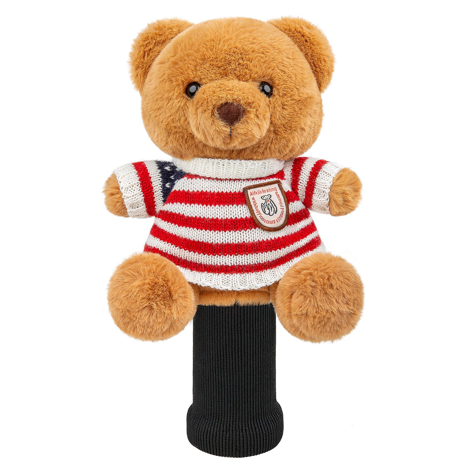RLOMUTE Golf Club Head Covers, Cute Animal Plush Golf Driver Head Covers,L