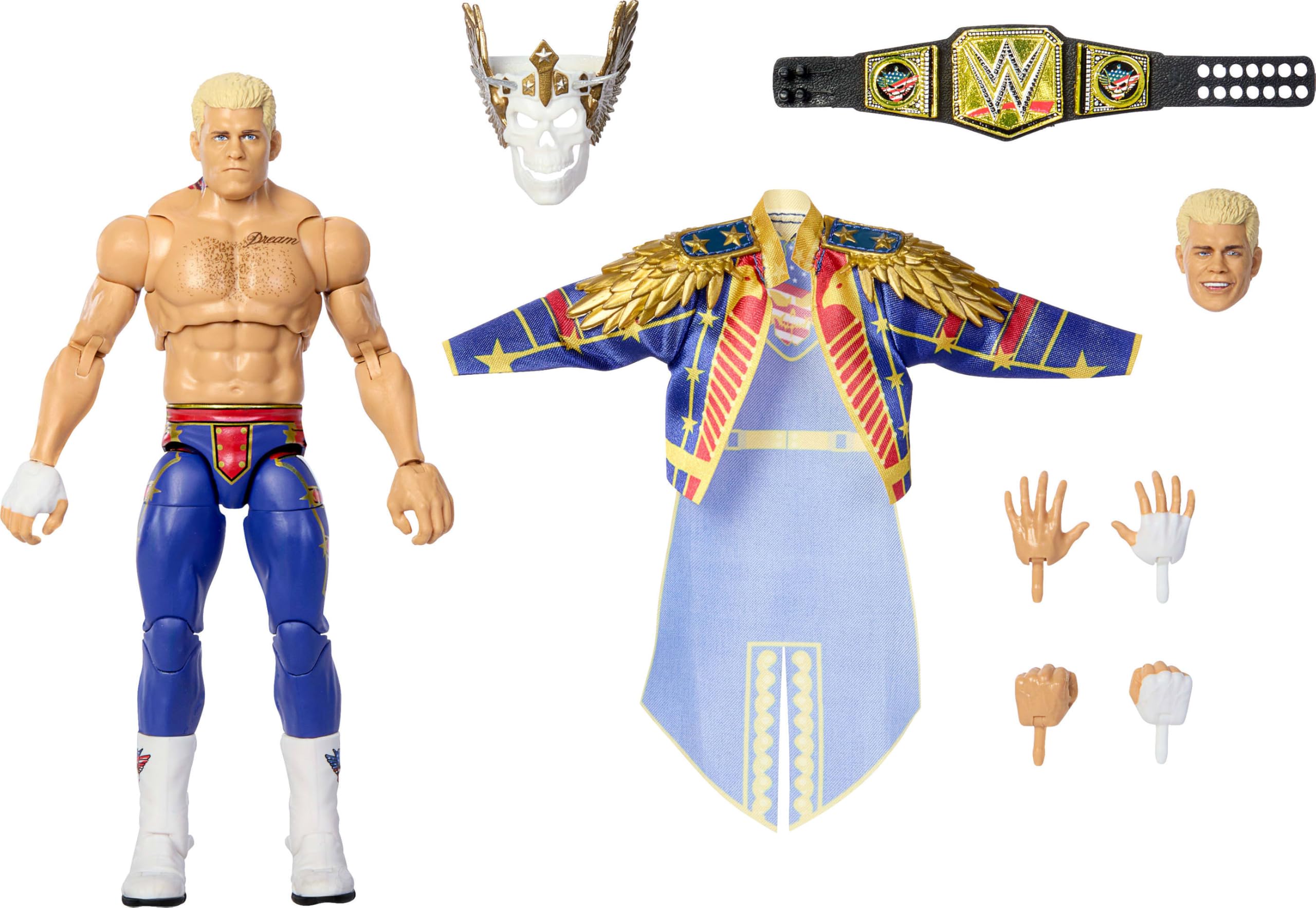 WWE コーディー・ローデス　アルティメットエディション　マテル　エリート Cody Rhodes - WWE Ultimate Edition 21 Ringside Exclusive Toy