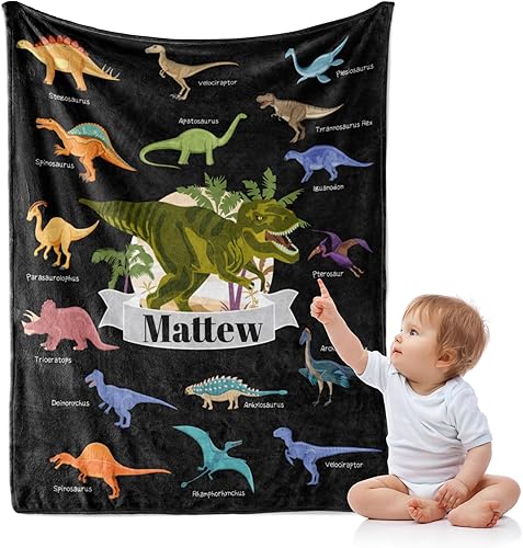 Vista 13 de J&SBGFT Manta de bebé personalizada con nombre, manta de recepción personalizada para niños pequeños, 30 x 40 pulgadas, color 13