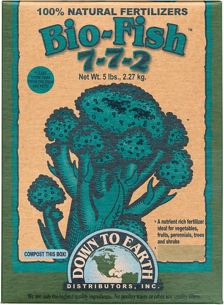 Down to Earth 5-Pound Bio-Fish 7-7-2 7842