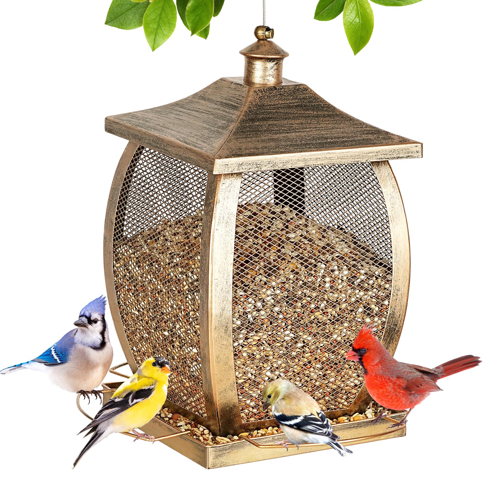 Talkson Heavy Duty Metal Wild Bird Feeder