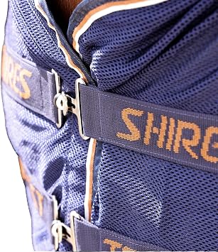 Shires Equestrian Tempest Original Mesh Cooler - Navy (63)
