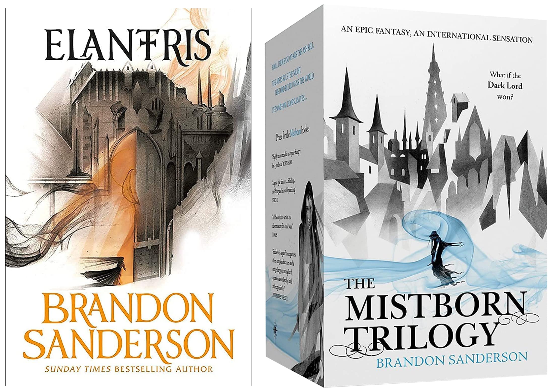 MISTBORN TRILOGY BOXED SET & ELANTRIS (REISSUES)