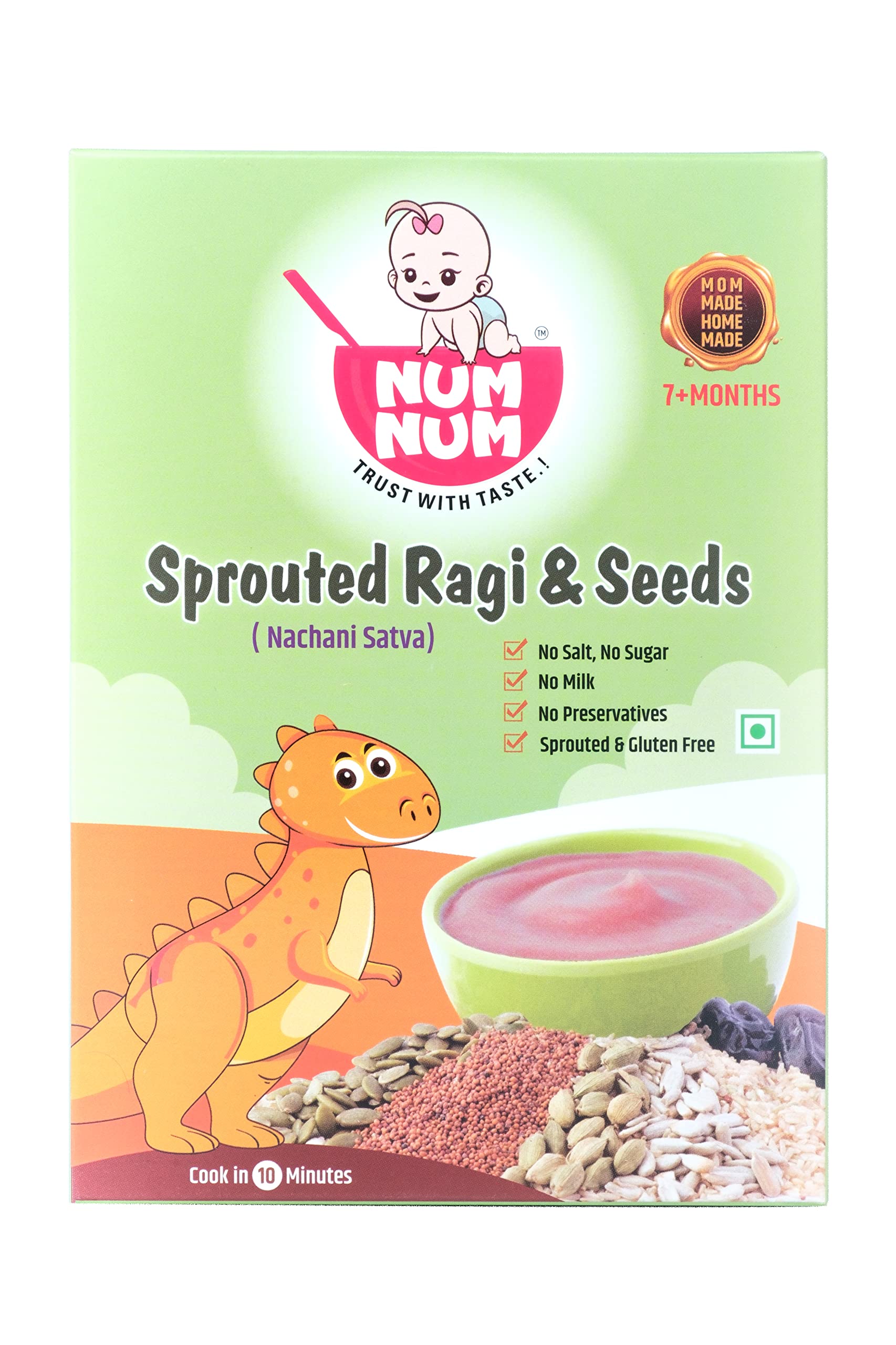 See full amazon price history chart for NUM NUM Organic Sprouted Ragi and Seeds – No Salt, No Sugar Finger Millet Cereals | Healthy Tasty Vegan Baby food cereal | No Milk Powder | 200g pack NUM NUM Organic Sprouted Ragi and Seeds – No Salt, No Sugar Finger Millet Cereals | Healthy Tasty Vegan Baby food cereal | No Milk Powder | 200g pack (B09RPRCTJY) Amazon Price History, Amazon Price Tracker
