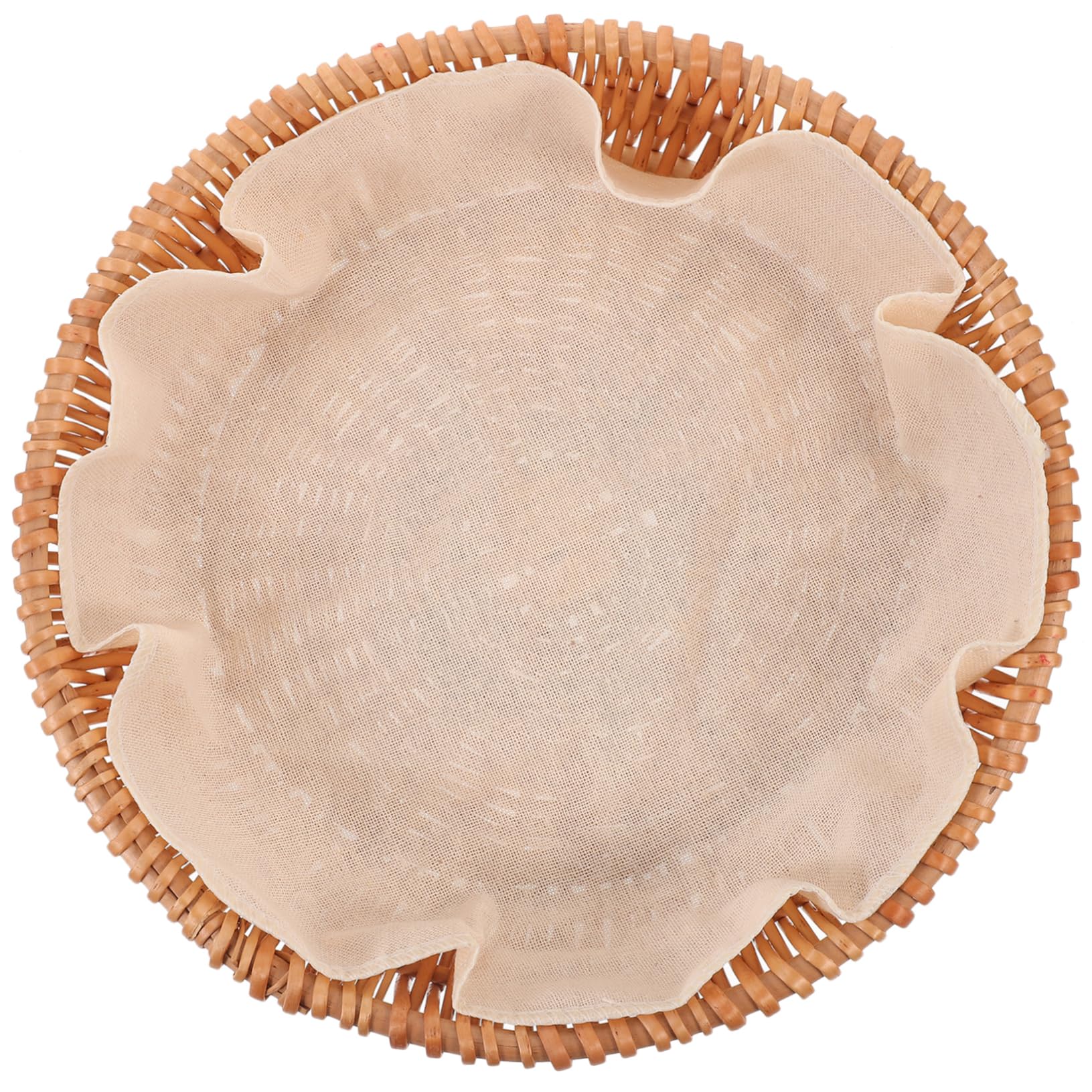 Cesto Intrecciato Rattan Per Pane e Frutta Contenitore Versatile Per Cucina e Ristorante Design Rustico Per Organizzazione e Stoccaggio Di Alimenti e Piccole Cose Medie