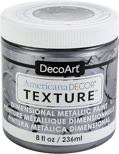 Decoart Textura Metálica 8oz Zinc