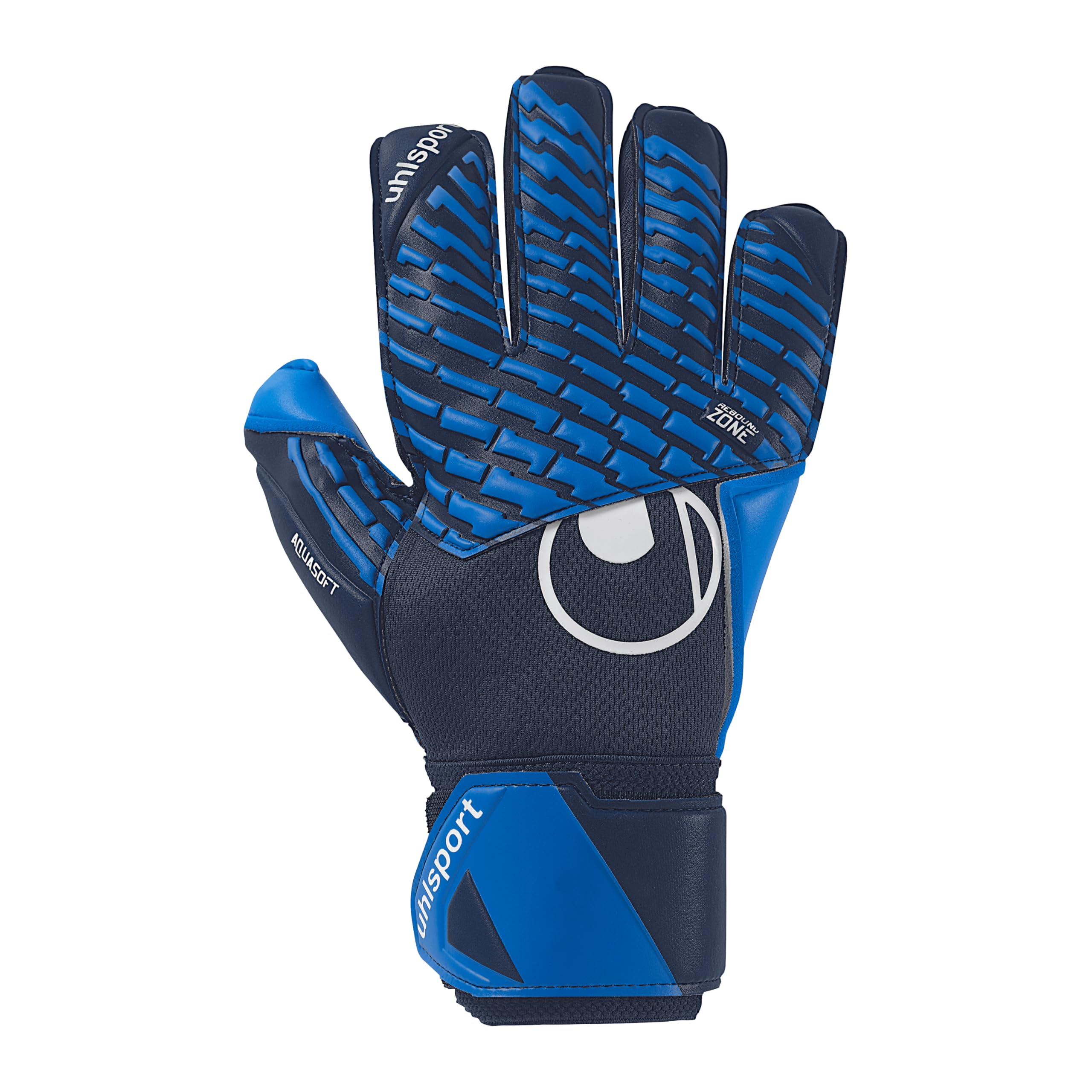 uhlsport Guantes de Portero de fútbol Aquasoft con Espuma Adhesiva Especial para Clima húmedo