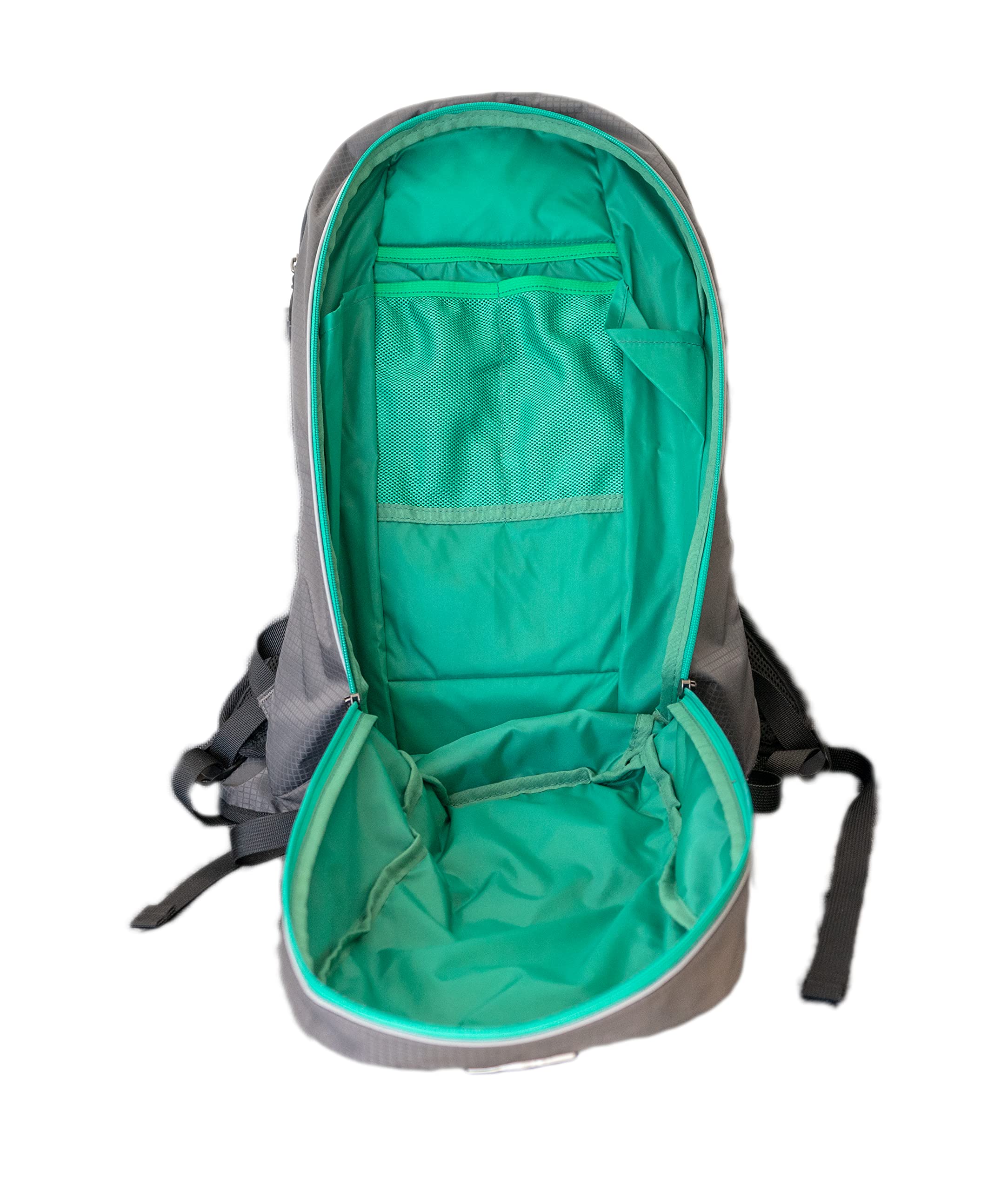 NOBO Origin Hydration Pack - 3L Hydration Bladder Backpack - Hiking Day Bag. Ideal for Backpacking, Biking, Hiking, Running, Cycling, and Climbing. 3 Liter Bladder Included! (Highlands Gray)
