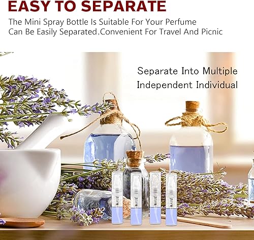 Miniatura 4 de mini rociador de plástico transparente de mano, atomizador para enjuague bucal, perfume para limpieza, viaje, aceites esenciales, perfume, y paño de