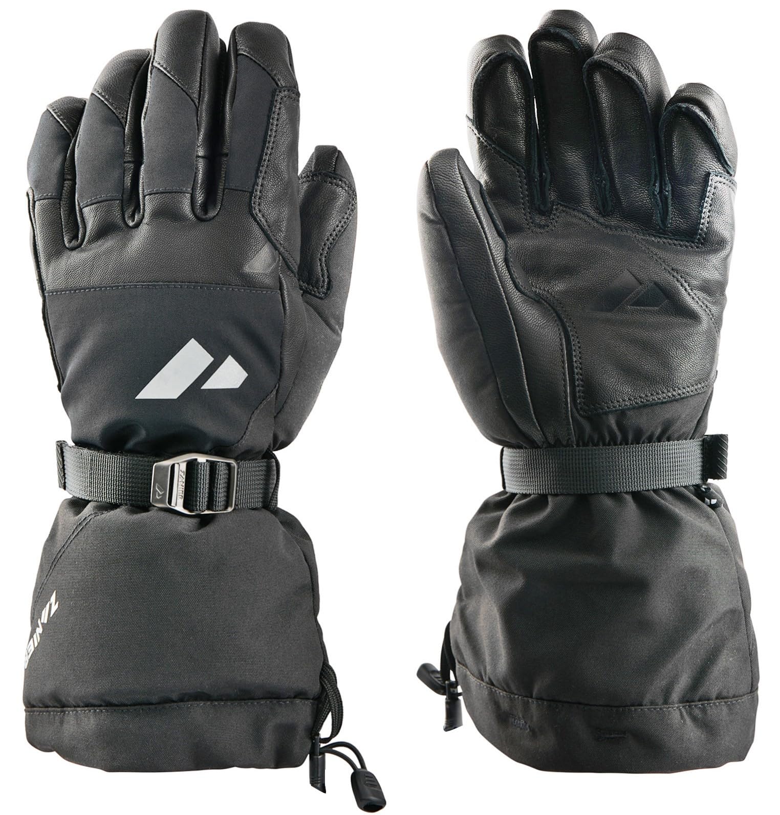 Zanier Unisex 80° North Handschuhe, Black
