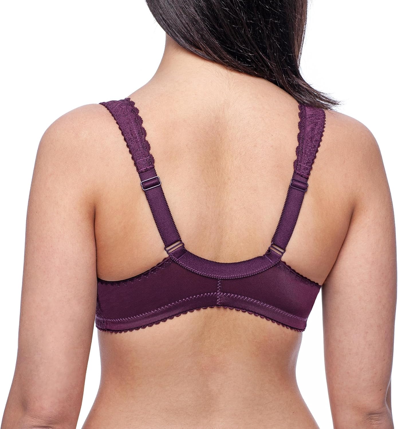 Plus Size Front Closure Bra Wireless Bras for Women No Underwire