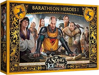 CMON A Song of Ice and Fire Tabletop Miniatures Baratheon Heroes I Box Set | Strategy Game for Teens and Adults | Ages 14+ | 2+ Players | Average Playtime 45-60 Minutes | Made by CMON