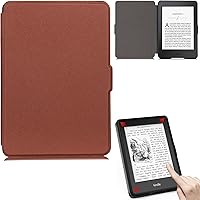 Vista 11 de REASUN Funda para Kindle Paperwhite 123, funda delgada con ranuras magnéticas para tarjetas con funda protectora de encendido y apagado automático
