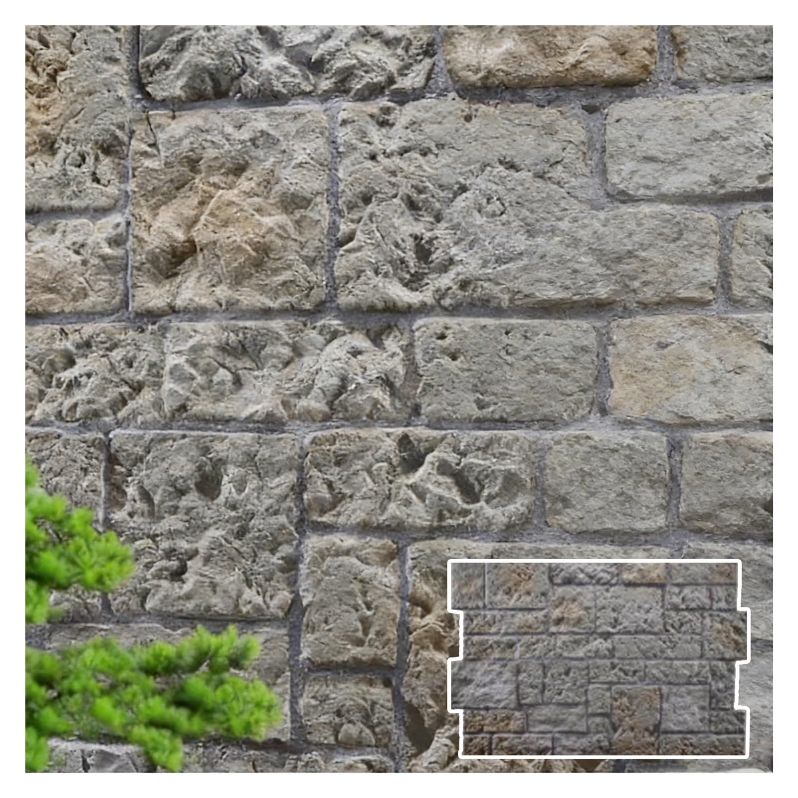 Decorazione da parete leggera riutilizzabile fai da te, pannello da parete in pietra PU da 3 cm per ristrutturazione casa in affitto, pannelli da parete 3D per interni ed esterni impermeabili