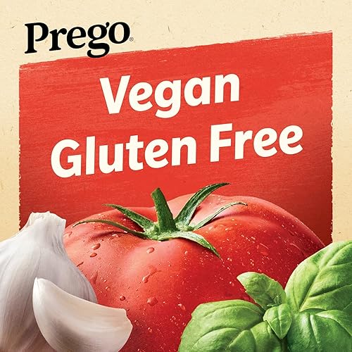 Miniatura 4 de Prego Salsa italiana de tomate con albahaca y ajo, tarro de 24 onzas (paquete de 3)