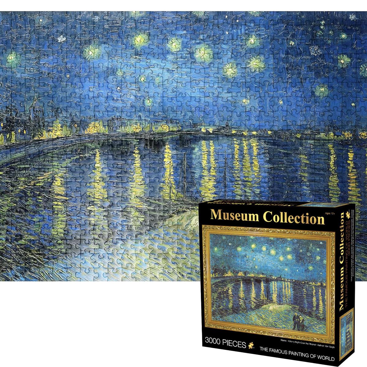 Amazon.com: Puzzle 3000 Piece Jigsaw Puzzle for Adult，45.3 x 32.3