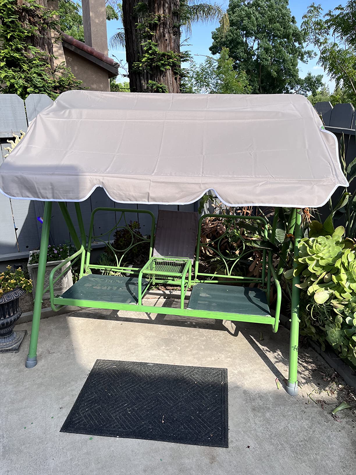 5/mo Finance Timoau Porch Swing Canopy, Replacement Waterproof Swing