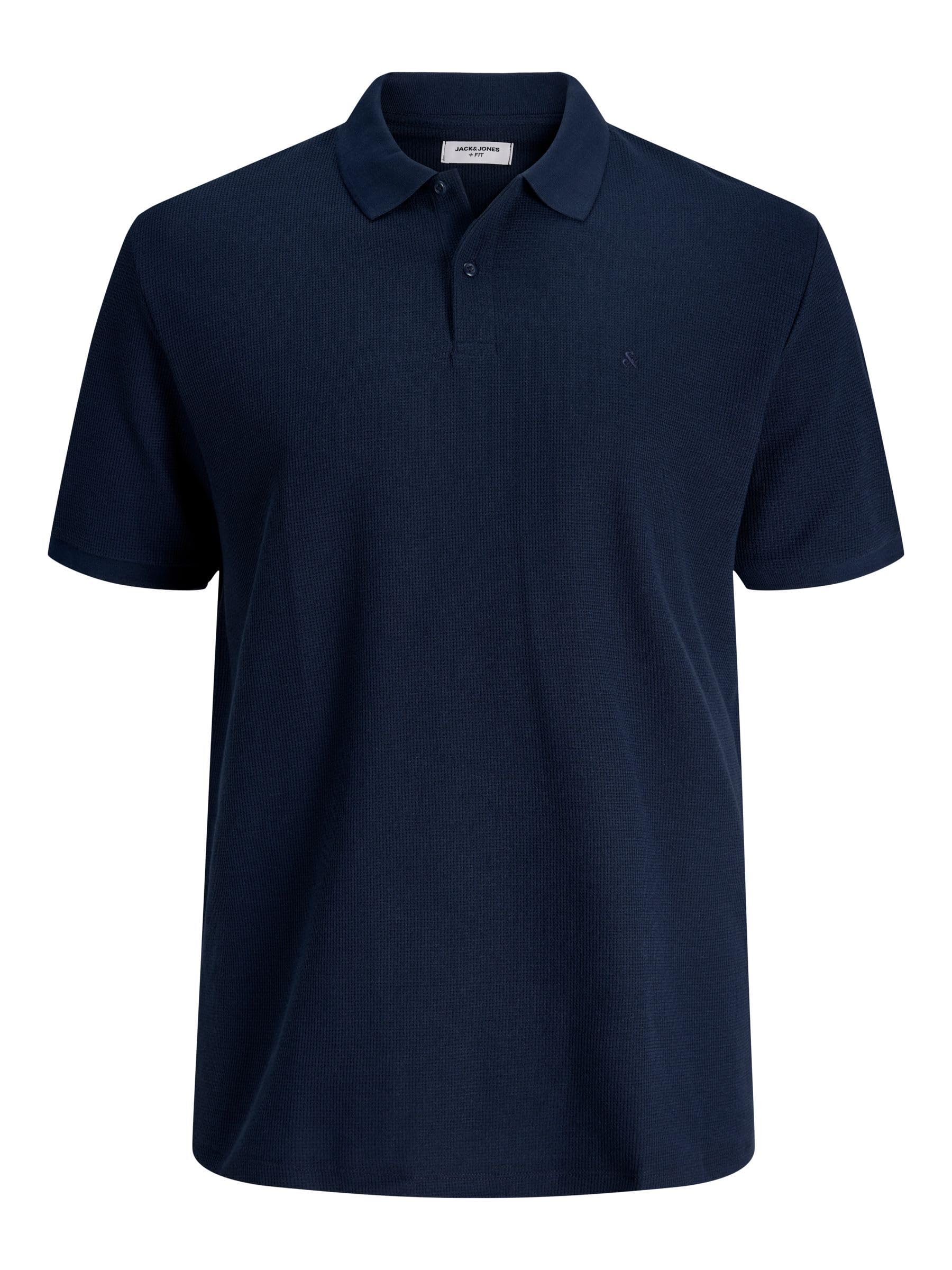 JACK & JONES Jjeaustin Polo SS Noos Pls - Plus Size, Blazer Navy, 4XL