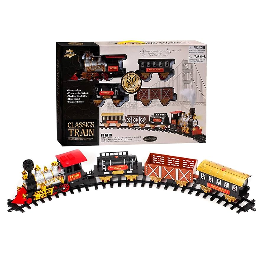 TRAIN EN BOIS クリスマス列車 【大型】 テディベア Amazon.com: Bearbao Christmas Toys Train Sets for Kids Boys