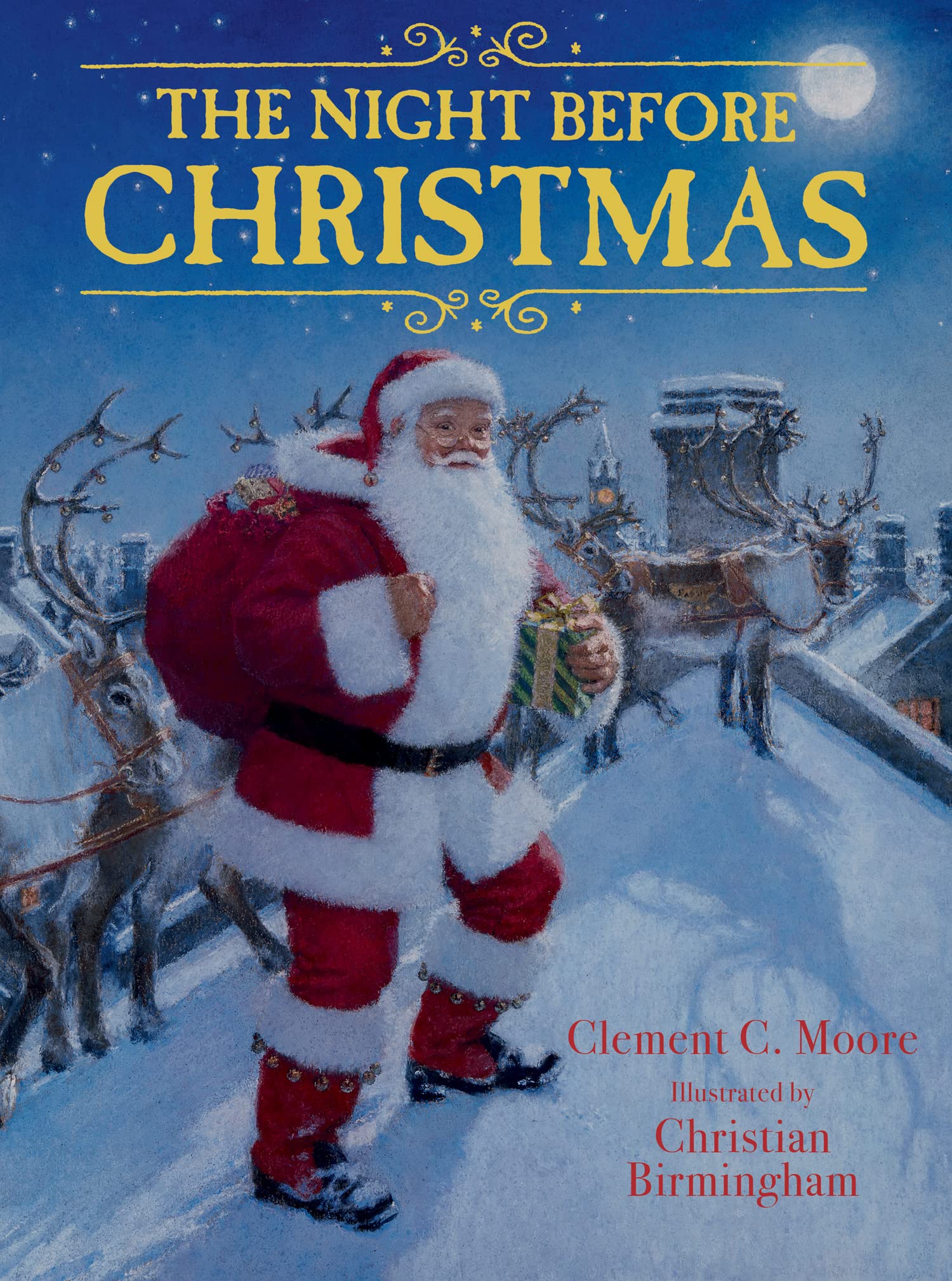 The Night Before Christmas: A Classic Children's Bedtime Story About the Magic of Santa