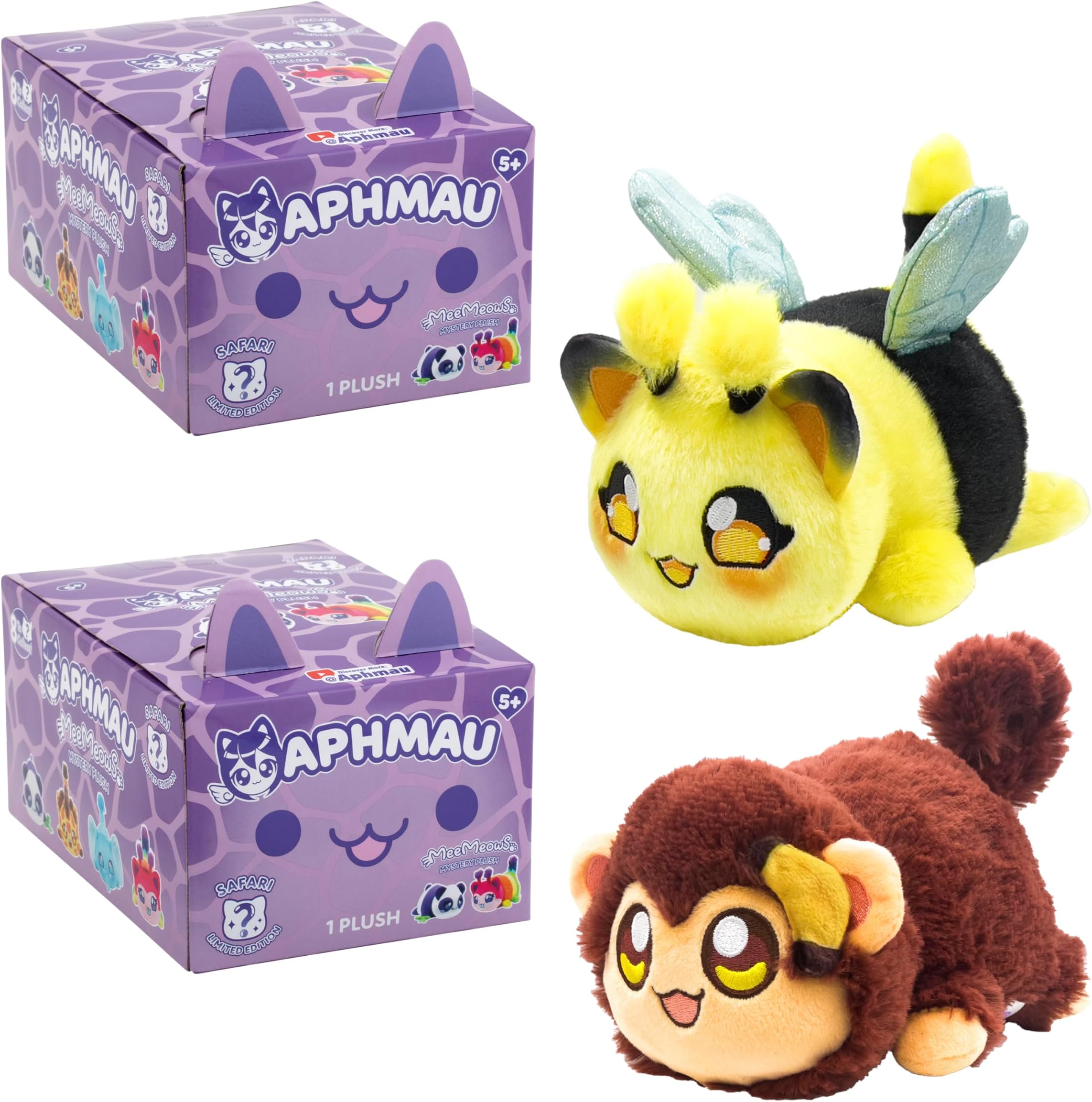 Aphmau Mystery Plush - 6" - Safari - 2PK Bundle