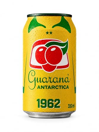 Guarana Antarctica, The Brazilian Original Guarana Soda, Regular, 11.83 fl oz (Pack of 12) - Packaging May Vary