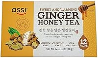 Vista 5 de Té instantáneo de jengibre con miel, 12 bolsas x 0.63 onzas (2 paquetes)