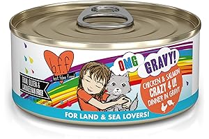 B.F.F. OMG Grain-Free Wet Cat Food: Perfect for Doting Feline Owners!