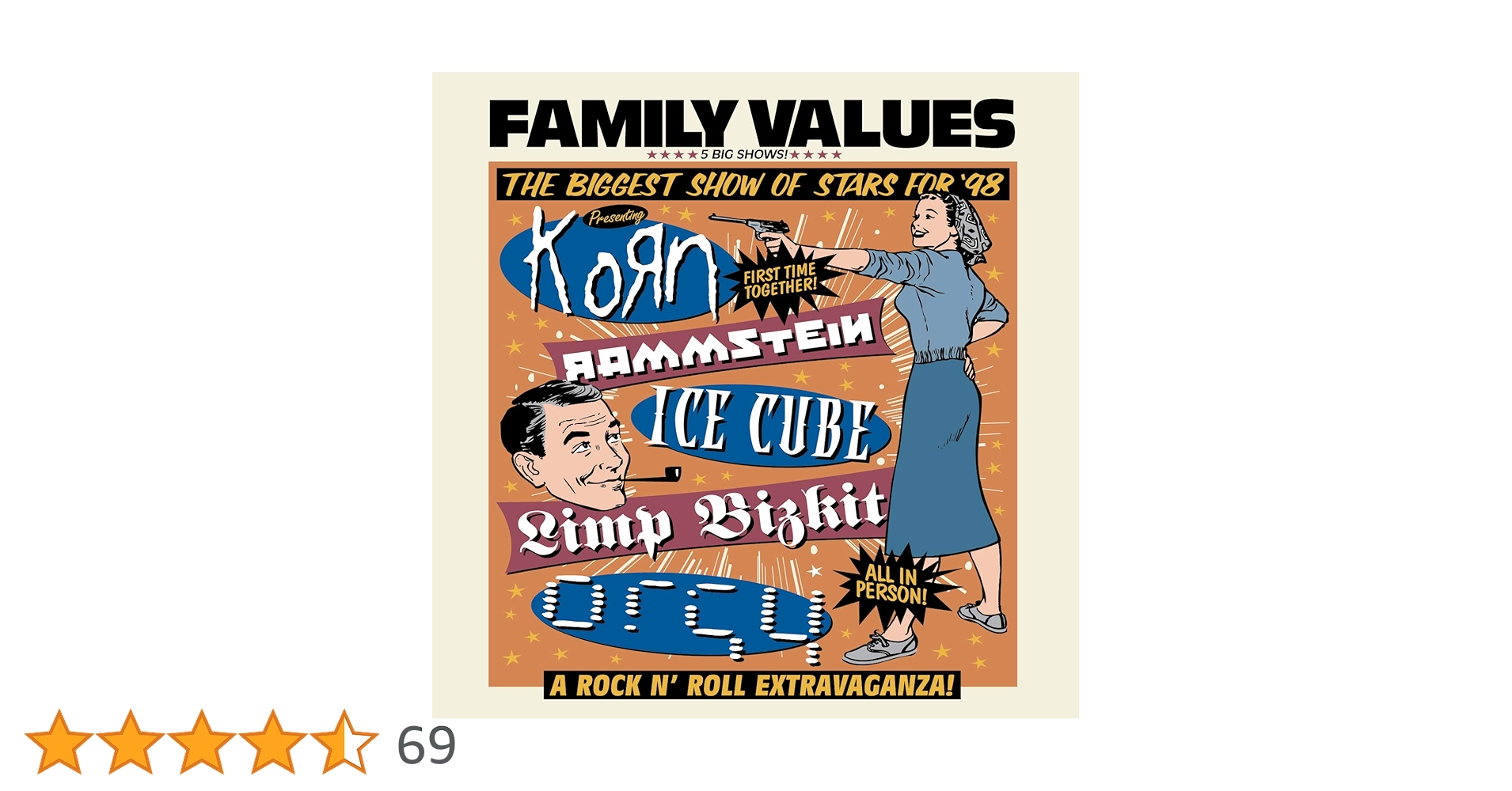 Family Values Tour 98 レコード Family Values Tour 98 レコード - メルカリ