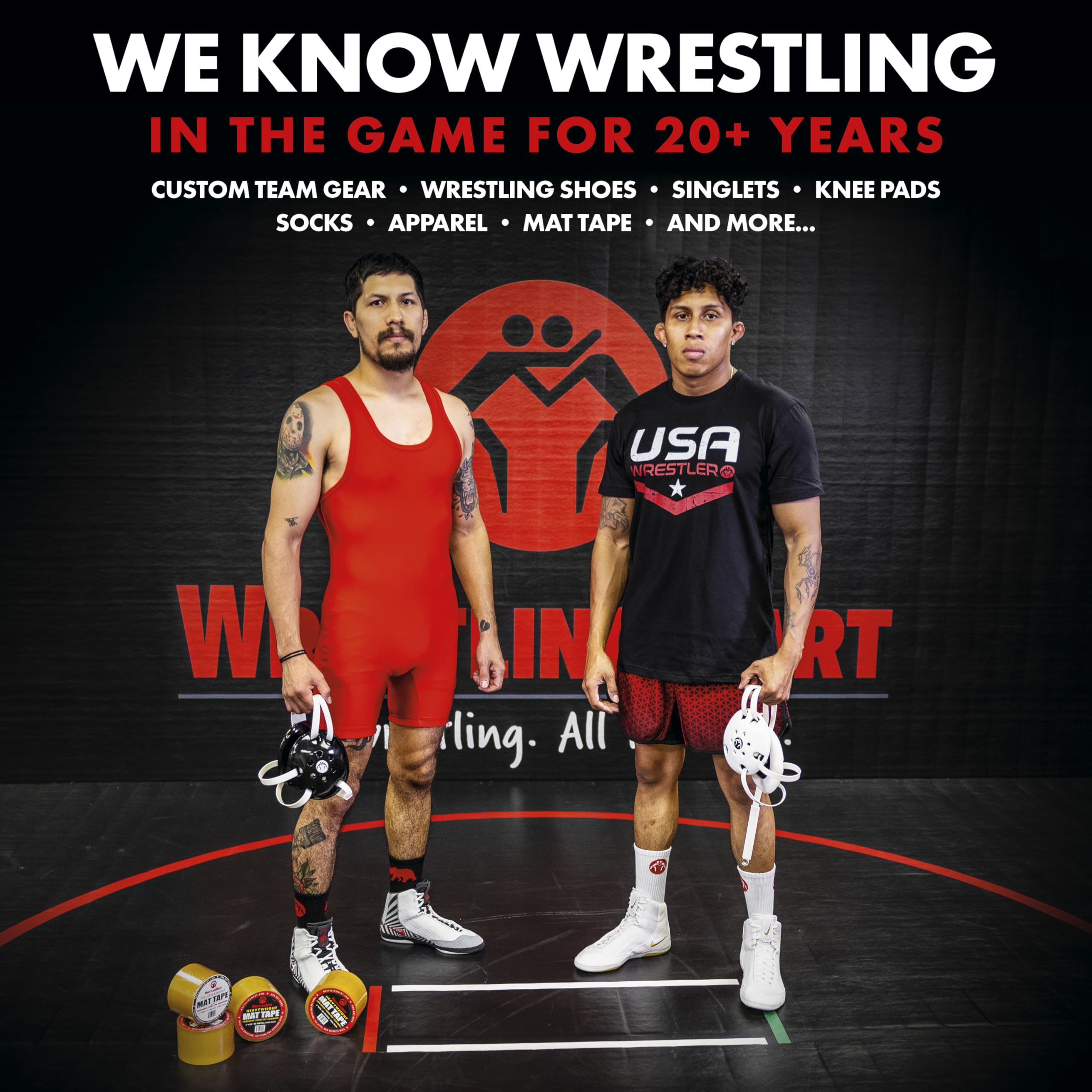 Wrestling-Unterhemd für Erwachsene