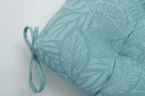 Miniatura 3 de Pillow Perfect Maven Lagoon - Cojín para bancocolumpio para exterioresinteriores, turquesa