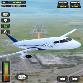 Airplane flight simulator games - City Airline Pilot Extreme Landing Games for Kids