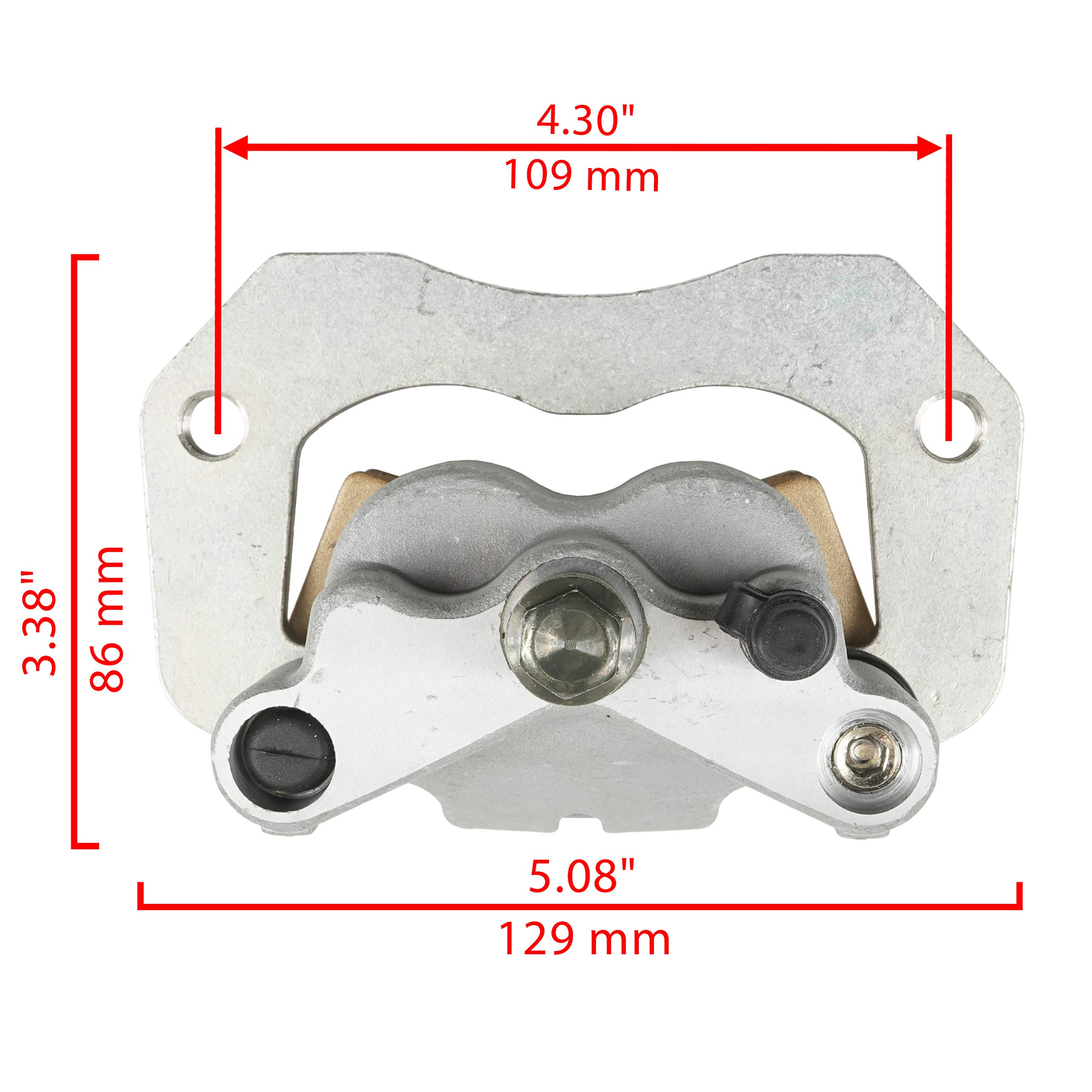 Amazon.com: Caltric Rear Left and Right Brake Caliper Compatible 