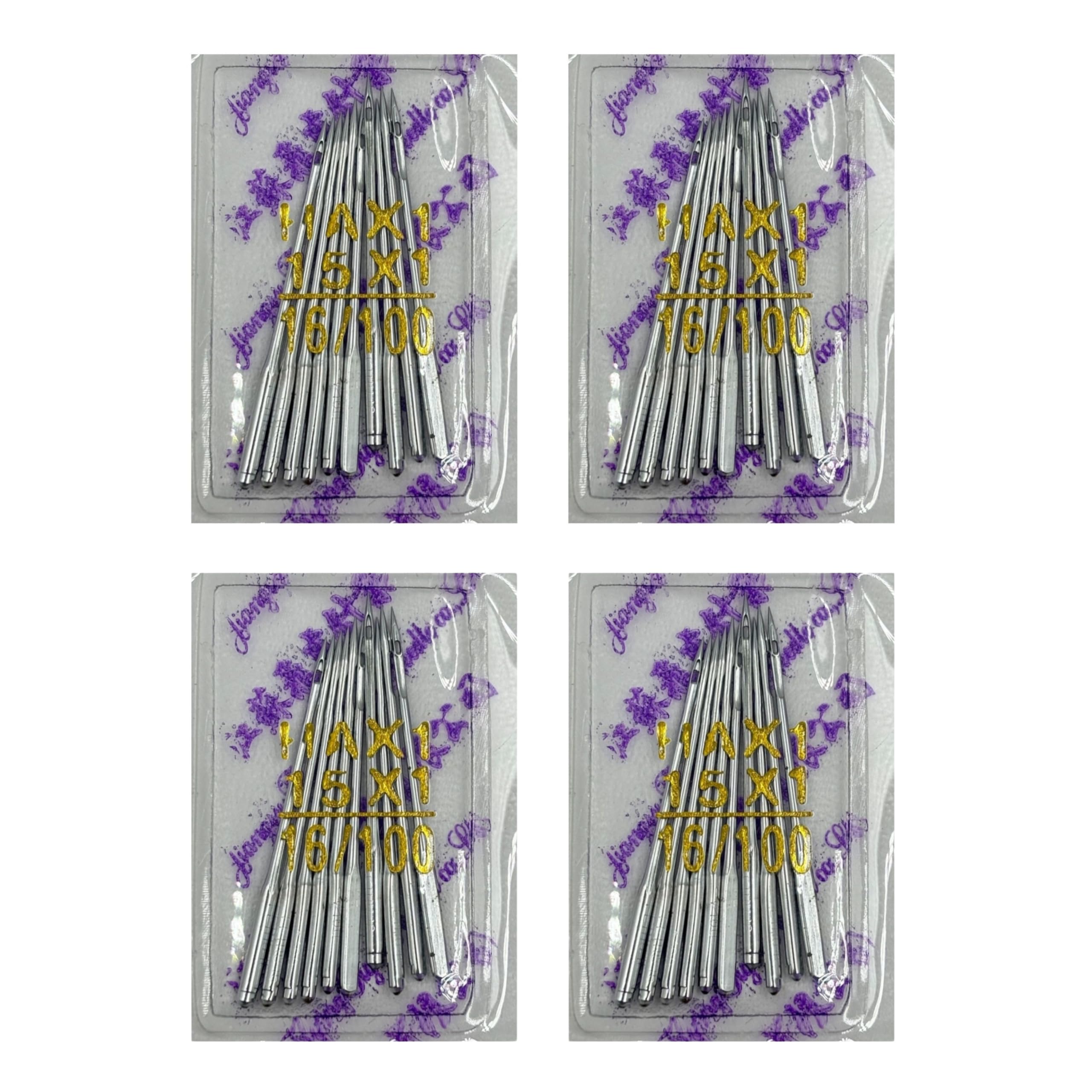 ZENITH Steel Needles Combo of HA 11/75 & 14/90 Set of 40 Needles for All Domestic Sewing Machines traditional or Automatic compatible Singer Usha Brother etc.Steel Finish (FT HA Combo 11 (20) + 14(20)) — Amazon image 7