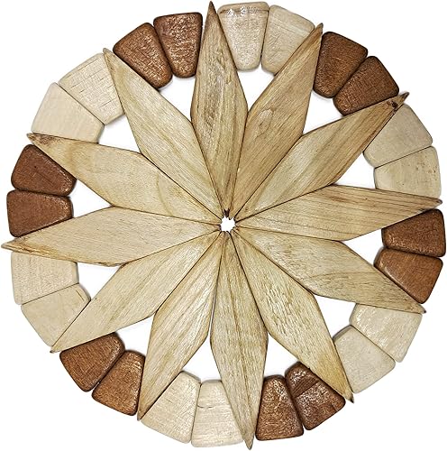 Salvamanteles de madera para platos calientes, sartenes, naturales, hechos a mano, accesorios de cocina, almohadilla resistente al calor, moderna,