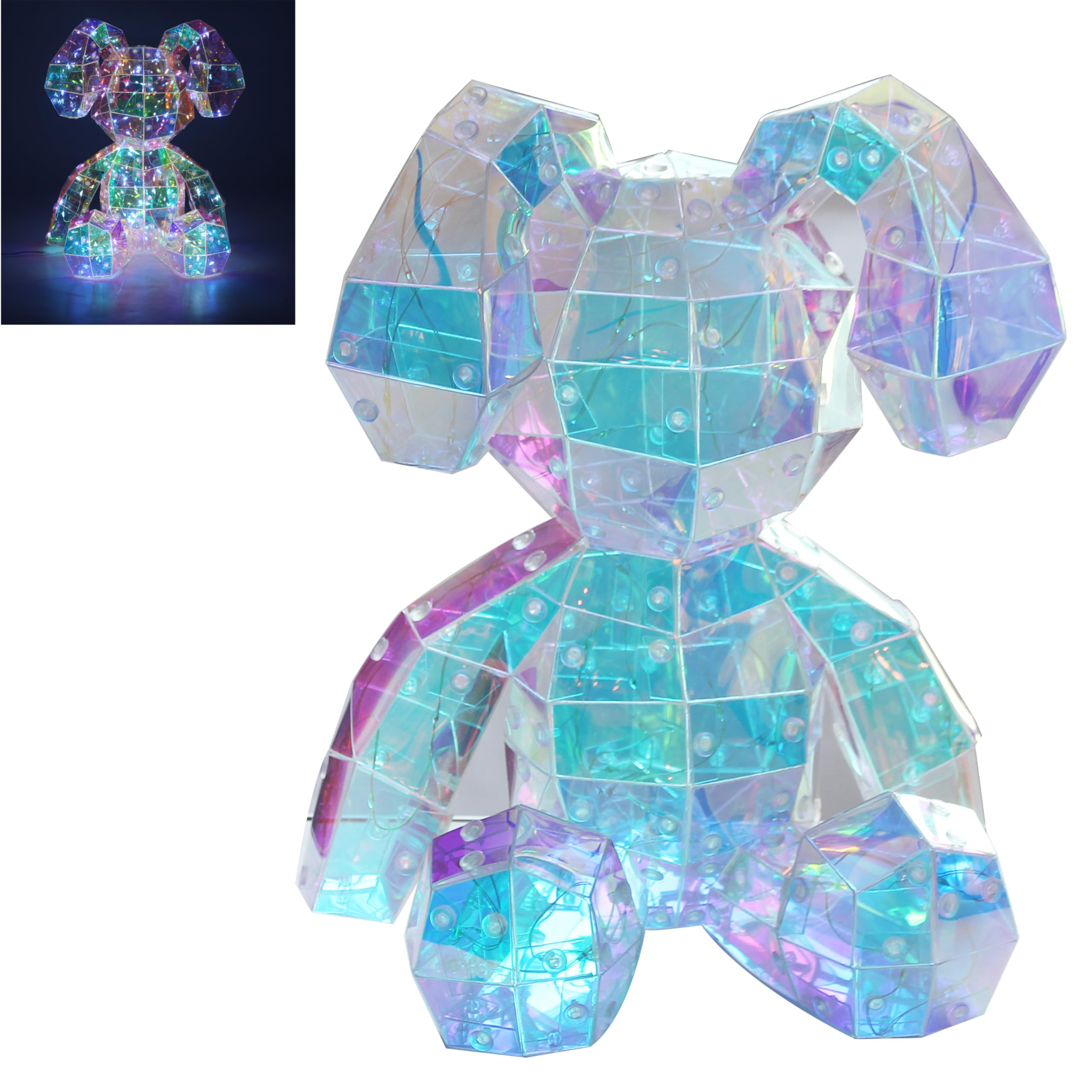 Lesser & Pavey Starlightz LED USB Rabbit for Home & Living Room | Lovely Led Lights for Home Decor & Night Light | Ideal Led Lights for Bedroom & Table | Durable for Daily Use