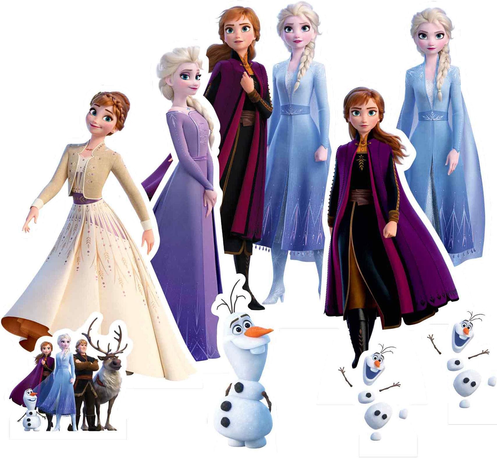 Mickey Mouse Tischaufsteller Set - 7-teilige Disney Partydeko