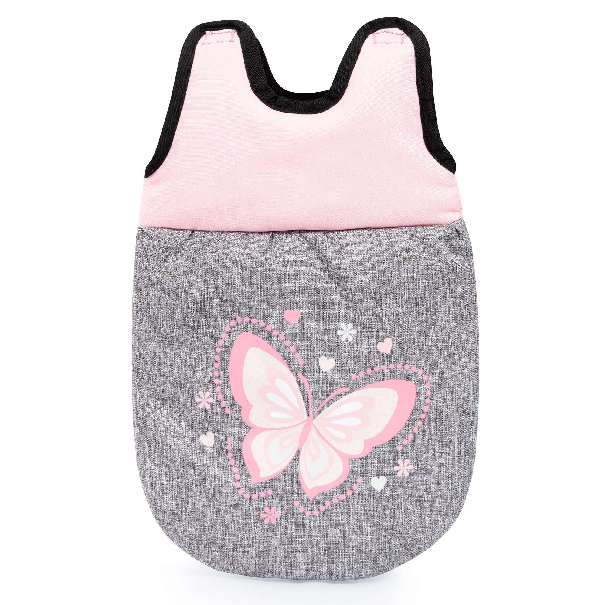 Bayer Design Puppenwagenset, Tasche, Puppenbett, Schlafsack, Puppenzubehör | wandelbar als Puppenjogger, verstellbarer Griff, schwenkbare Vorderräder, integrierter Korb