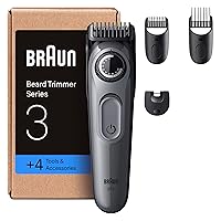 Braun Regolabarba Uomo Series 3, +4 Strumenti Di Styling