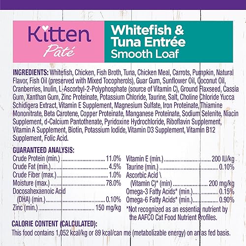 Miniatura 9 de Wellness Complete Health Alimento enlatado húmedo para gatos, sin granos, ingredientes naturales, hecho con carne real, para todas las razas, paté