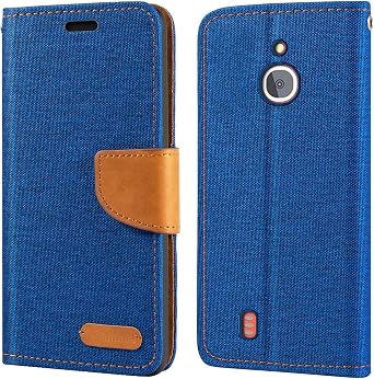 Woven Leather Case for Nokia 3310 4G - Blue