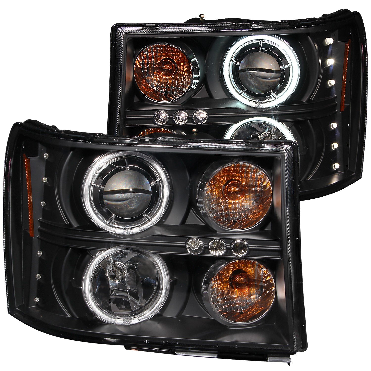 Amazon.com: Anzo USA 111125 Headlight Assembly Clear Lens Pair