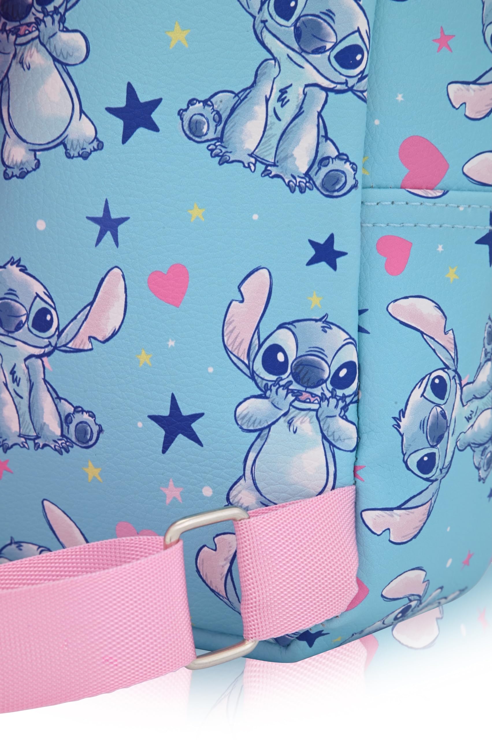 'Disney Lilo and Stitch Backpack for Women, Men, Unisex | Cute PU Leather 10'' Mini Backpack Purse | Stitch Bag & Accessories'