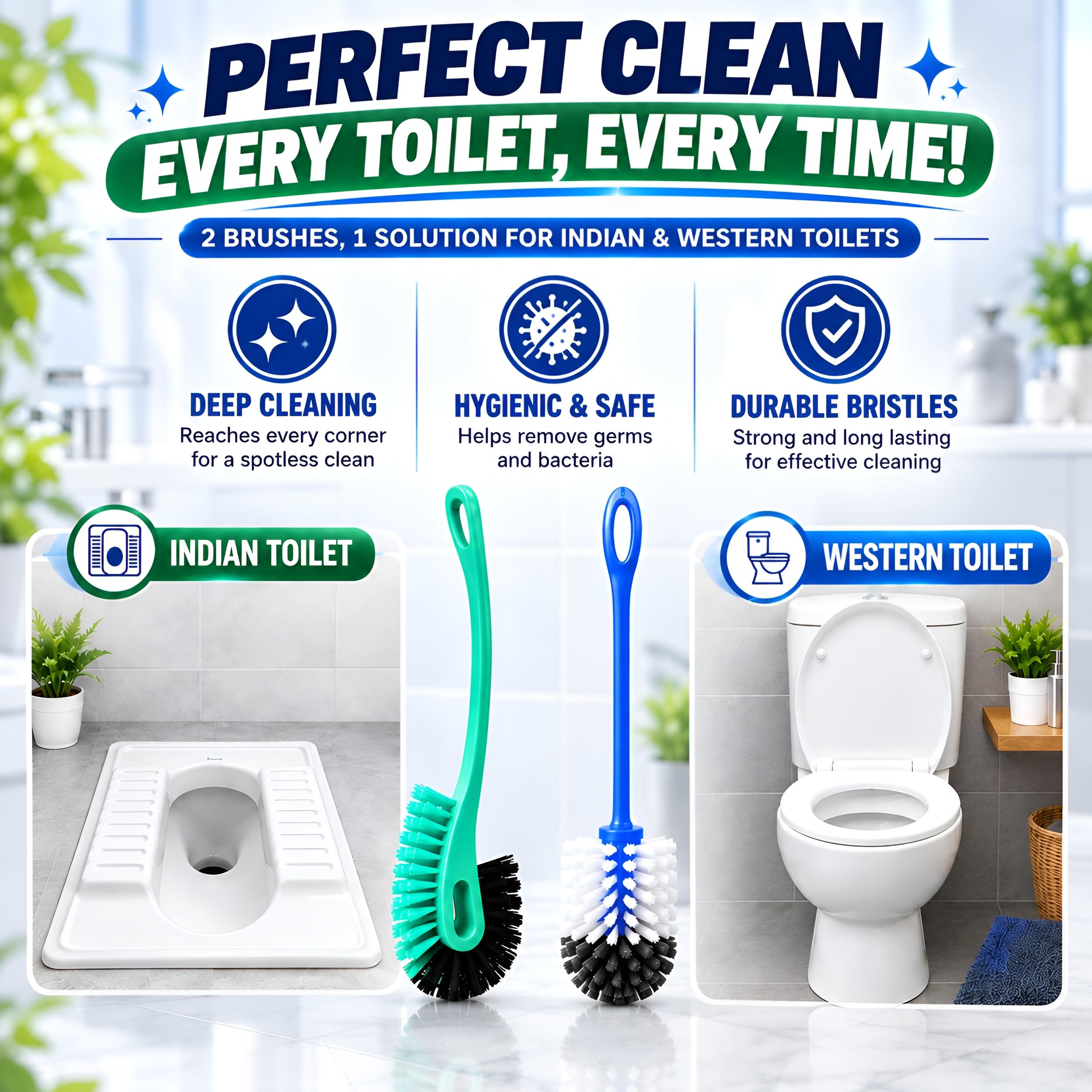 PulGos 7-in-1 Toilet Cleaning Set - Clean Your Bathroom! -9