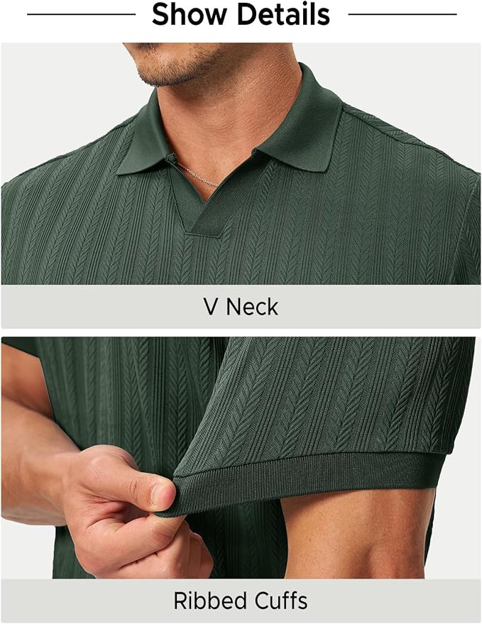 Camisa Polo de Hombre Verde Talla XX-Large miniatura 6