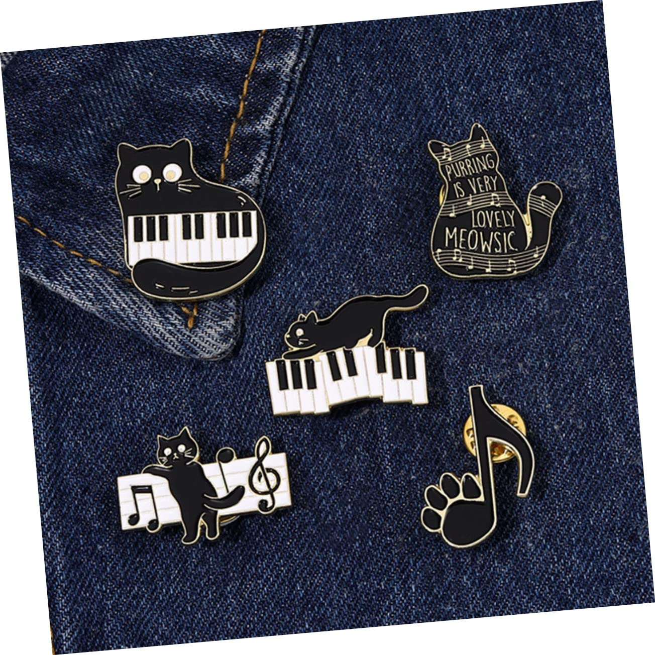 FOMIYES Spilla Per Zaino Inossidabile Decorative Per Abbigliamento E Accessori Brooch Pin Per Amanti Dei E Speciali Facile Indossare E Rimuovere Per Compleanni